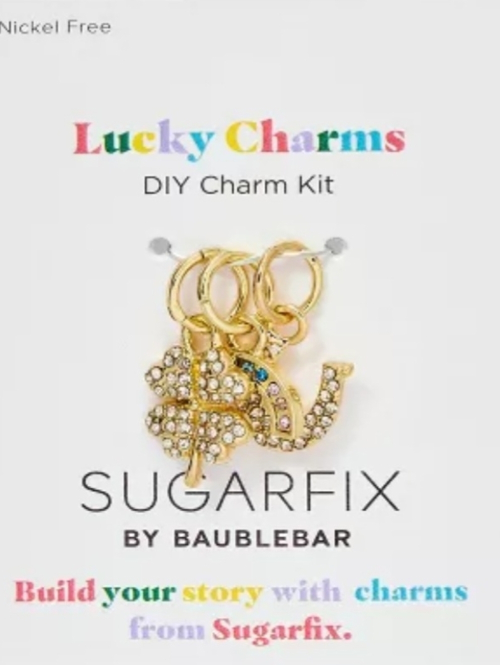 Sugarfix by BaubleBar Lucky Charms Charm DIY Kit